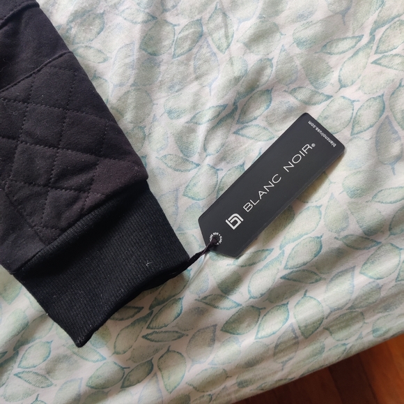 Blanc noir cotton lacing jacket - Picture 9 of 9